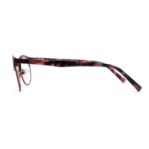 MD138A Round Metallic Optical Frames for Women s Eyeglasses Collection