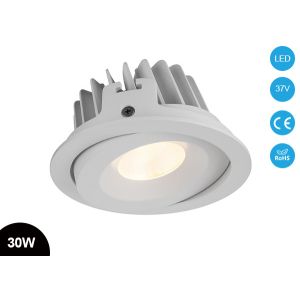 China CE RoHS IP54 COB LED Recessed Downlight , LED Recessed Can Lights on sale