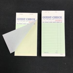 Wholesale Customized US Guest Check with Customizable Number Of Columns from china suppliers