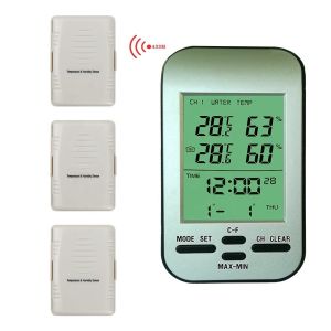 Digital Weather Station And Wireless Wall Mounted Room Thermometer Clock