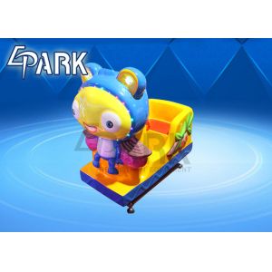 Shopping Mall Square Mini Rocking Kiddie Ride / Toddlers Cute Blue Elf Game