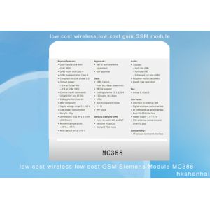 Wireless GSM GPRS Siemens Module MC388