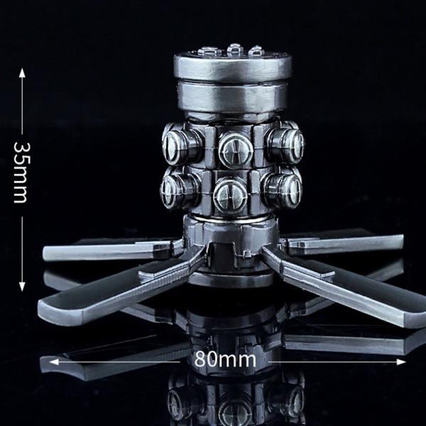 Fidget Spinner Toy Ultra Durable Stainless Steel Bearing for Pressure Relief 3-5 Min Spins