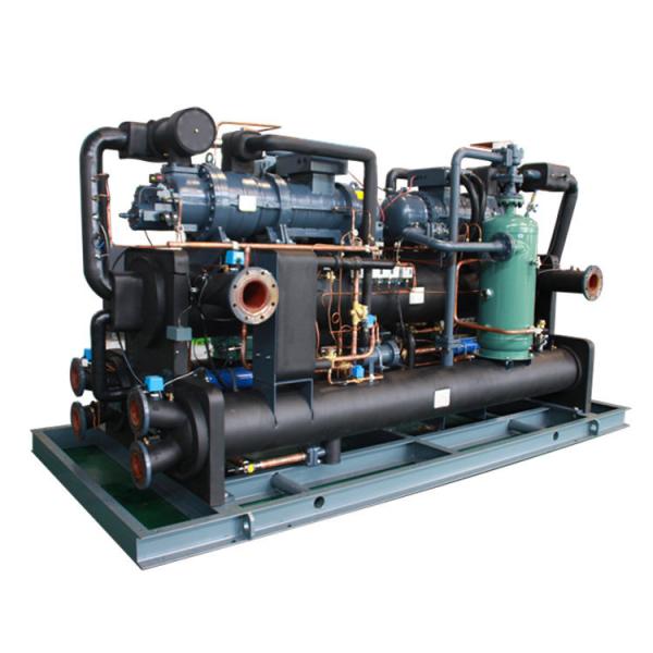 Water Cooled Scroll Chiller Compressor Condenser PLC ​Energy Saving