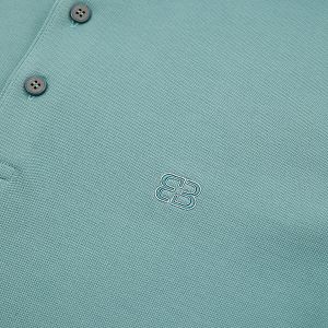 95% Polyester 5% Spandex Polo Shirt with Embroidered Logo Summer Ice Feeling 3