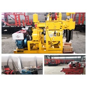 Small Water Well Drill Rig Equipment Drilling Depth ST200