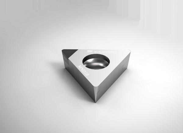 Quality TCGW 16T304 Carbide Machining Inserts Triangle PCD Turning Tools for sale