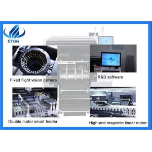 Min 0201 LED Driver SMT Pick Place Machine Flexible PCB Handling Capabilities
