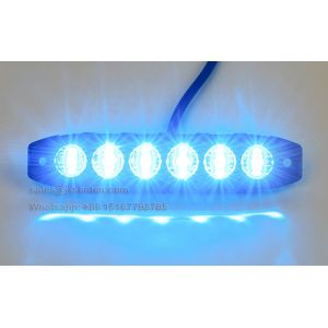 3W DC10-30V Led head light, Luces de trabajo， Markeringslys led，Stroboskopy LED