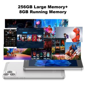 C idea 7 inch Wifi Tablet with Case 8+256GB Storage Quad Core Processor 600x1024