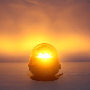 9-30V LED Warning Light With Magnetic Base Chargeable Warning Lamp