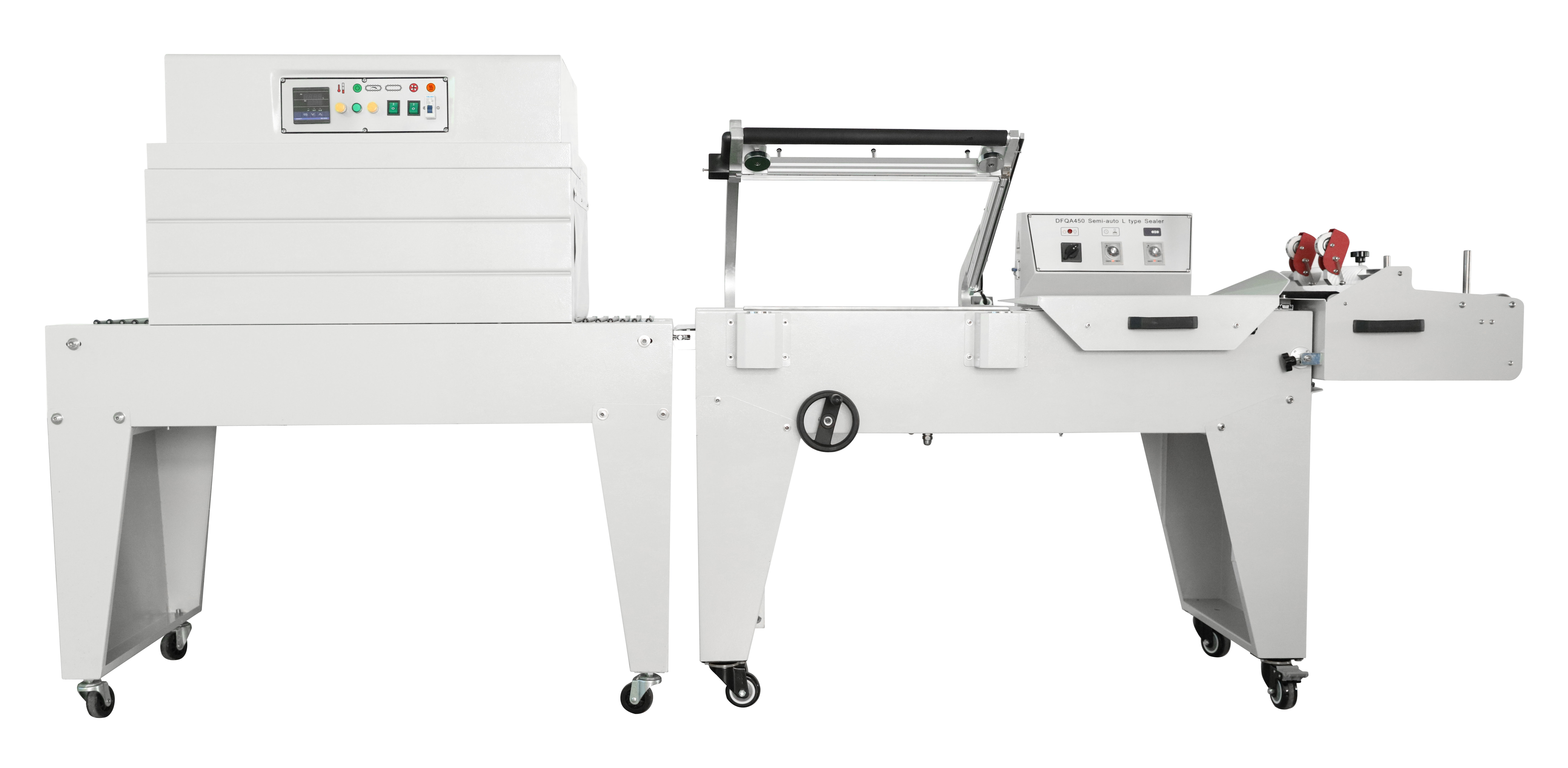 POF Shrink Film Packing Machine , 220V 380V Heat Shrink Packaging Machine