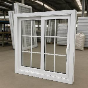 Wholesale Customizable UPVC Sliding Window with Tempered Glass Options from china suppliers