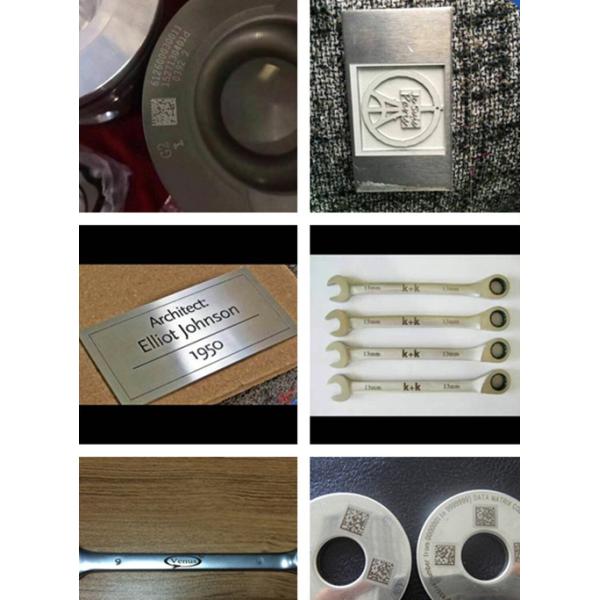 Raycus Laser Source Optic Wire Marking Machine For Bearings / Auto Parts
