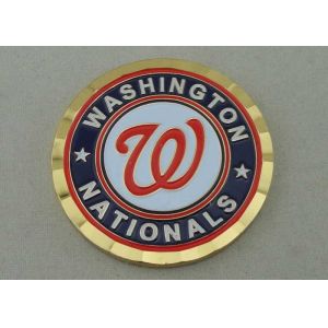 Wholesale Soft Enamel Personalized Coins With Brass Material And Gold Plating from china suppliers