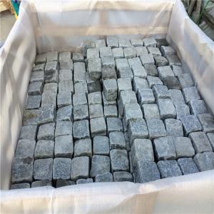 Wholesale China Granite Dark Grey G654 Granite Cube Stone 6 Surface Natural & Tumbled in 10x10x5cm from china suppliers