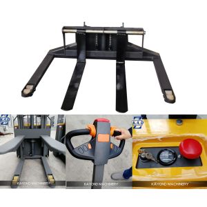 2023 KAD electric 1.6ton 3.5meter walkie pallet stacker with DCdrive motor