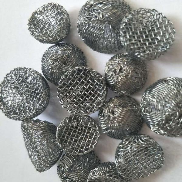 ISO9001 Flat Wire 11mm Stainless Steel Woven Mesh Filter Discs