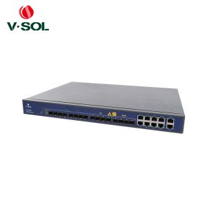 GPON EPON OLT 8 PON Port OLT GEPON Support L3 Router / Switch V1600D8