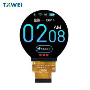 Wholesale 480*480 Dot Round TFT LCD Display With ST7701S RGB 18 BIT Interface from china suppliers