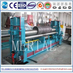 Spot! MCLW11STNC hydraulic CNC up roller universal plate bending machine