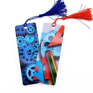 Three-Dimensional Lenticular Bookmark Advanced 3D Hologram Marker