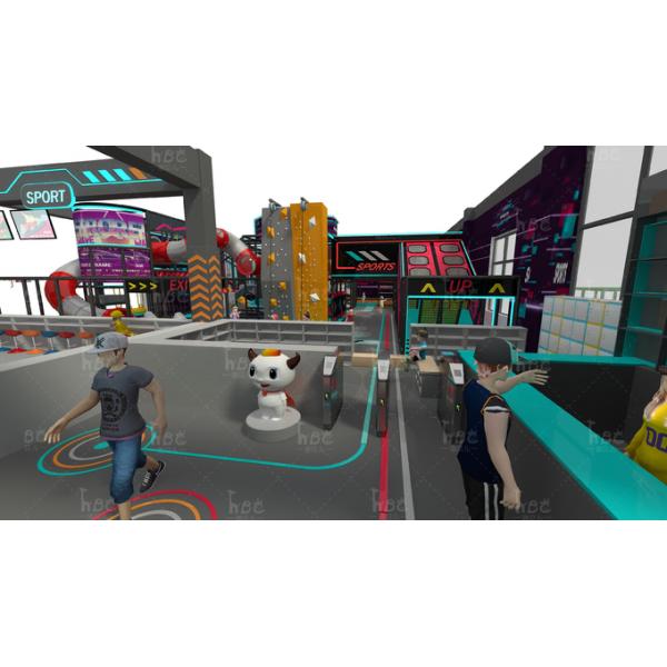 Commercial Indoor Play Structure for Kids with Jungle Theme