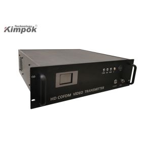 Tactical COFDM Video Transmitter with High Power for Long Range Real Time