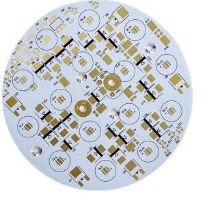 Thermal Conductivity Aluminum PCB Board with AOI Testing White Silk Screen DDU