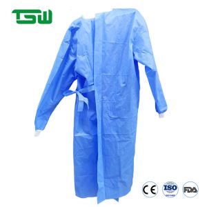 China Liquid Resistant Disposable SMS Sterile Surgical Gowns on sale