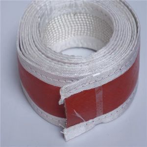 China SGS Silicone Rubber Fiberglass Sleeving For Cold Temperature Protection on sale