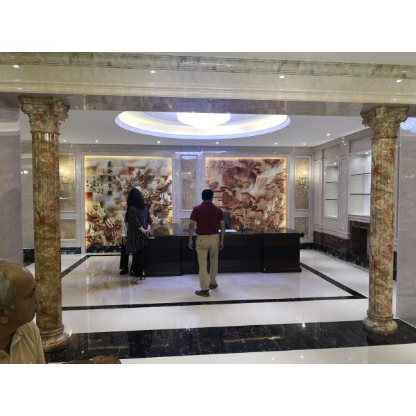 HYPET PVC Plastic Marble Sheet Making Machine /Artificial Marble Board Production Line /Marble Plastic 3D Wall Panel Machine