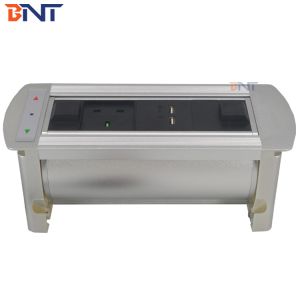 integrated power and data solution with gss system power track/electric tabletop