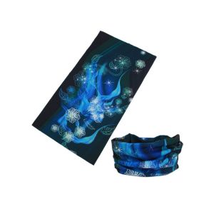 High Elastic Flame Pattern Type Headwear , UV Resistant Running Scarf