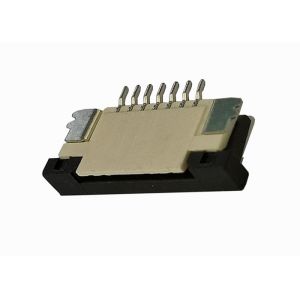 Horizontal Vertical Flexible Printed Circuit Connector 1mm Pitch 7 Pin
