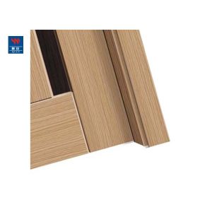 Decoration Line Modern Room Design Interior WPC Eco friendly wooden Doors With