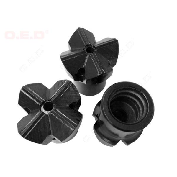 Thread Casing Drilling Bit Cross Micro Piling Bit R25 Diameter 42mm Self