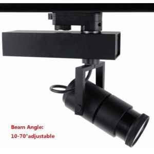 Wholesale cool white light 20W cree led track lamps adjustable angle 4wire euro standard adapter from china suppliers