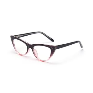 Optical Frame Cat Eye Vintage Reading TR90 Material Glasses Computer Blue Light