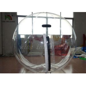 Clear PVC 2m Dia Inflatable Aqua Water Ball Nice Welds / YKK-zip From Japan
