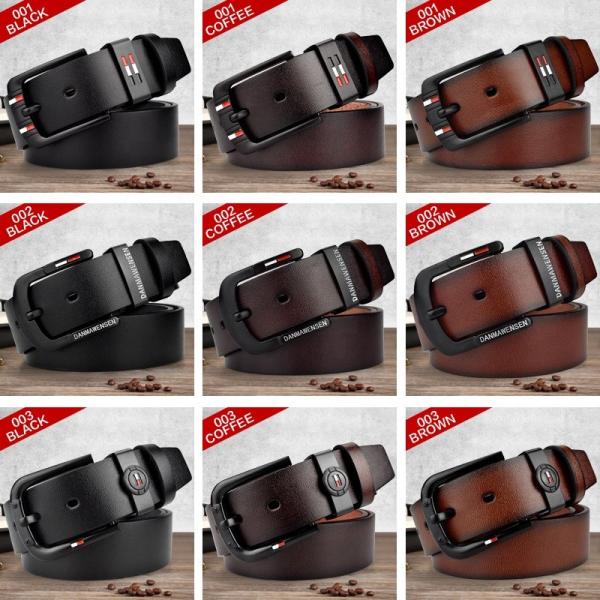 Men Waist Pu Buckle Belt