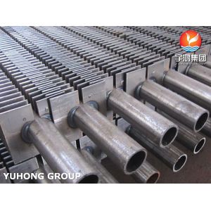 Square H Type ASTM A213 TP316L Stainless Steel Fin Tube For Cooling Tower