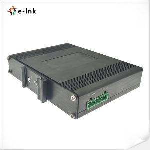Industrial Gigabit PoE Ethernet Switch 100W 1000M 4 RJ45 port + 2 SFP port