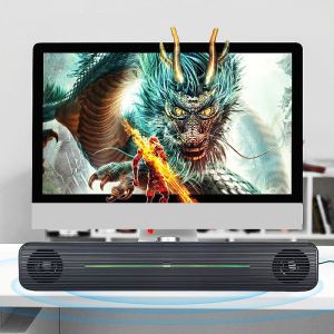 USB Input 10M Bluetooth 5.0 Soundbar Wireless Computer Soundbar