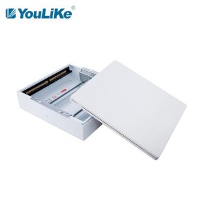 Copper Bus Bar Single Phase MCB Box 32 Way Waterproof With HIPS Cover