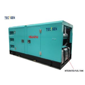 Silent Diesel Generator 30kW Isuzu Diesel Generator With Integrated-fuel-tank