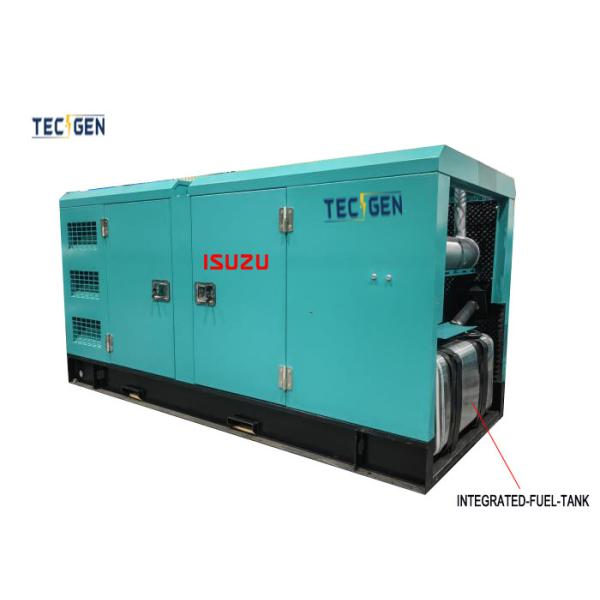 Silent Diesel Generator 30kW Isuzu Diesel Generator With Integrated-fuel-tank