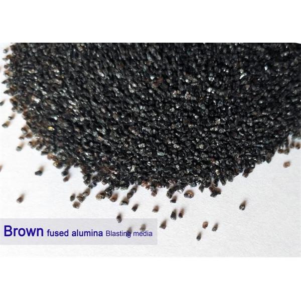 Brown 120 Grit Aluminium Oxide Blasting Media 12# - 220# Al2O3 95% Purity High
