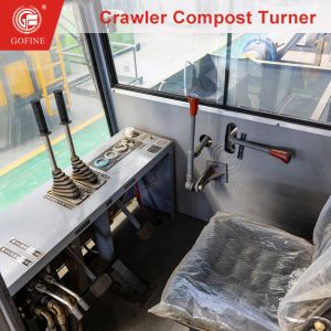 Industry Windrow Compost Turner Organic Fertilizer Composting Machine