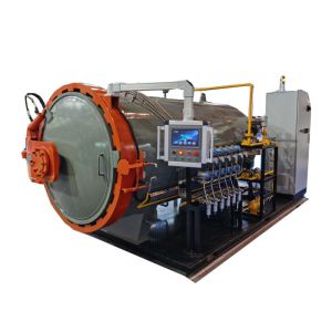Customized Composite Rubber Autoclave For Vulcanization With Water Cooling System